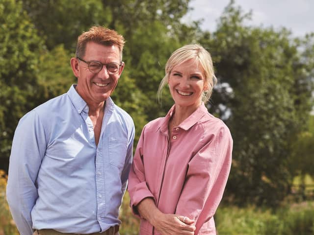 Two of the competition judges, Marcus Eyles and Jo Whiley.