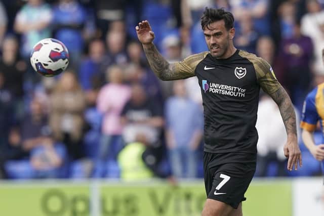 Marlon Pack has spoken of his Pompey frustration after targeting promotion upon his summer return. Picture: Jason Brown/ProSportsImages