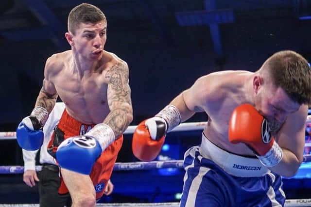 Mark Chamberlain is boxing on the sport's return on TV
