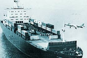 Falklands ship Atlantic Conveyor