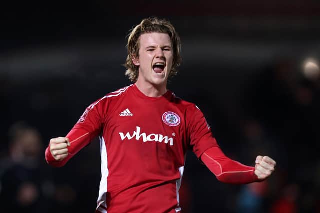 Accrington attacker Tommy Leigh has been interesting Pompey. Picture: George Wood/Getty Images