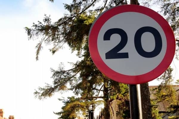The row surrounded who will foot the bill for then initial work for 20mph speed limit applications in Hampshire - excluding the two cities