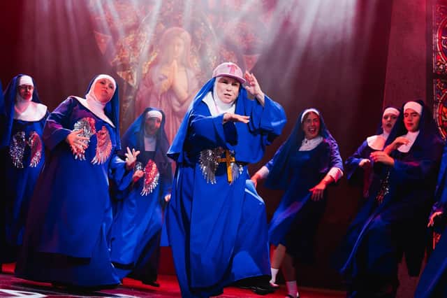 The cast of Benchmark Musical Theatre's Sister Act in full swing. Picture: MVP Digital
