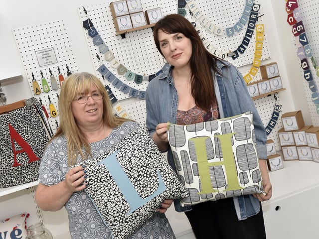 The Interior Port opened in Albert Road, Southsea, on Saturday, July 8.
Pictured is: (l-r) Co-owner Pauline Pierce (58) with her daughter Heather Walters-Pierce (35).
Picture: Sarah Standing