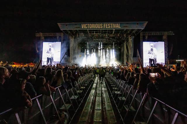 Sam Fender playing at Victorious Festival, Southsea on Sunday 28th August 2022Picture: Habibur Rahman