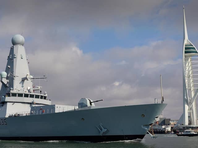 Further updates on the Type 83 shipbuilding project are due to be announced soon, according to the Ministry of Defence (MoD). Pictured is the Type 45 destroyer HMS Dragon.