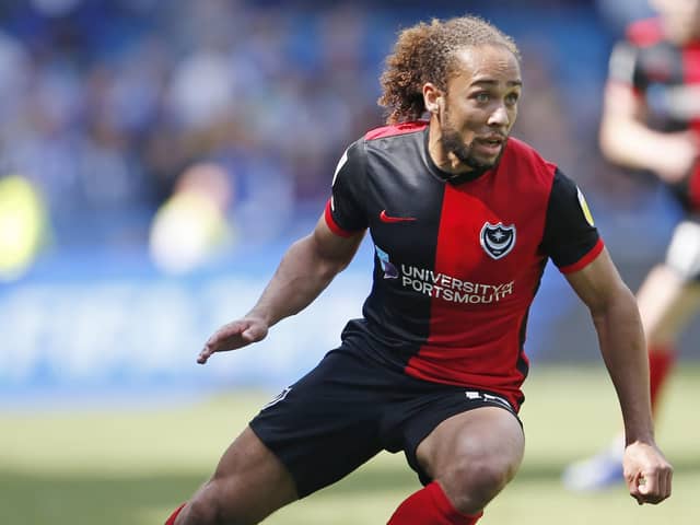 Pompey winger Marcus Harness is contracted to Pompey until the summer of 2023
