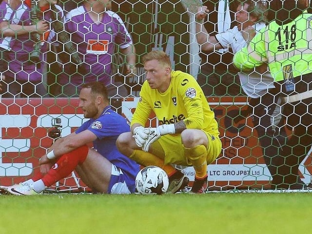 With injuries to Alex Bass, Paul Jones and Brian Murphy, Pompey were forced to recruit an emergency loan goalkeeper for their League Two play-off semi-final with Plymouth in May 2016.
Bournemouth’s Allsop, who had enjoyed a successful loan spell at Wycombe that season, was the answer, although drew criticism for his subsequent displays as the Blues were dumped out 3-2 on aggregate.
Since then he has played for Blackpool, Lincoln and Wycombe, while in the last two seasons represented Derby and Cardiff in the Championship, making 44 appearances for the latter this term. 
Picture: Joe Pepler