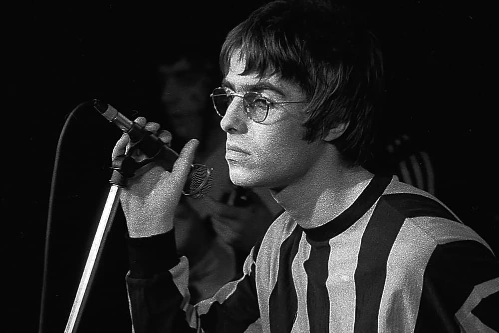 Oasis performing on May  2,1994 at The Wedgewood Rooms, Southsea Picture: Paul Windsor