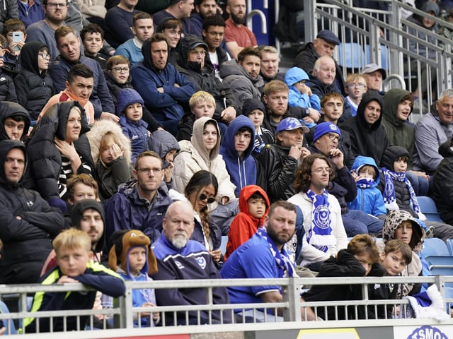 The weather didn't stop fans enjoying their latest Fratton Park outing.