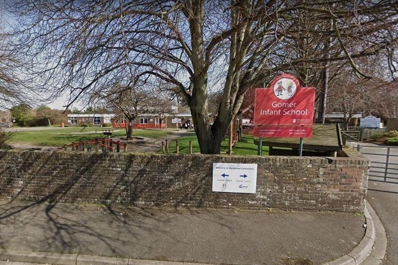 Gomer Infant School in Gosport received an Outstanding report in February 2020.