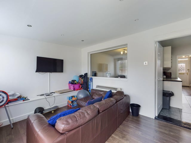 This three bed family home with a garage is on sale in Aylen Road, Copnor, is on the market for £300,000. It is listed by Chinneck Shaw.