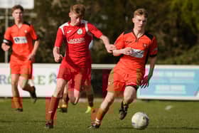 AFC Portchester (orange) v Horndean White U18s

Picture: Keith Woodland