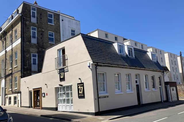 Restaurant 27 in Southsea will be transformed into an Italian eatery. Picture: Christies & Co and Savills
