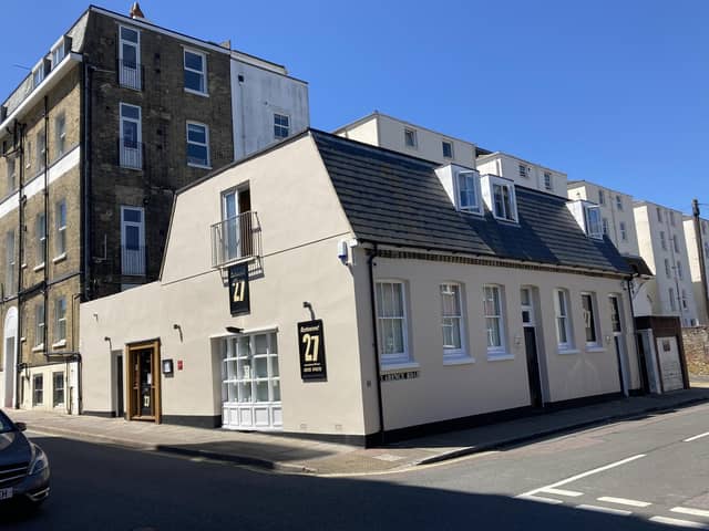 Restaurant 27 in Southsea has been sold to a private owner who is planning to transform the venue into an Italian eatery. Picture: Christies & Co and Savills