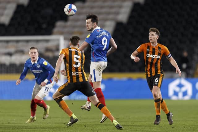 Pompey have been sidelined for three matches since facing Hull. They'll be hoping the FA Cup trip to Bristol City goes ahead. Picture: Daniel Chesterton/phcimages.com