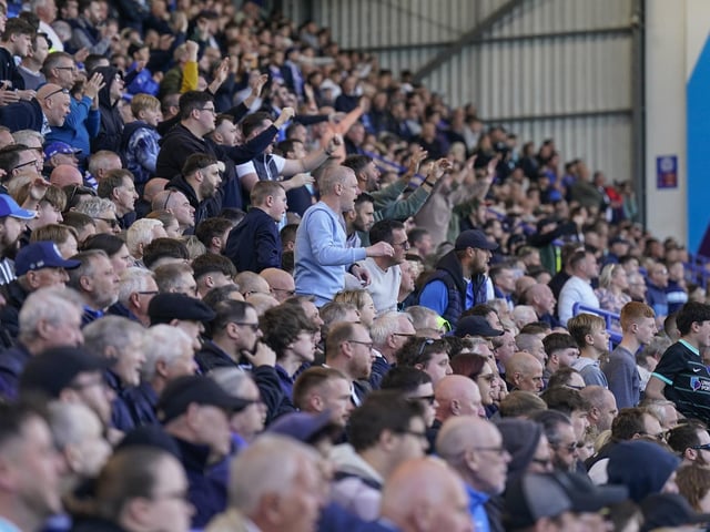 Pompey fans played a big role in carrying their team to a massive three points in their Championship survival battle against Blackburn Rovers.