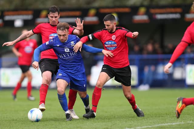 Billy Connor netted Baffins' late leveller against Alresford. Picture: Chris Moorhouse