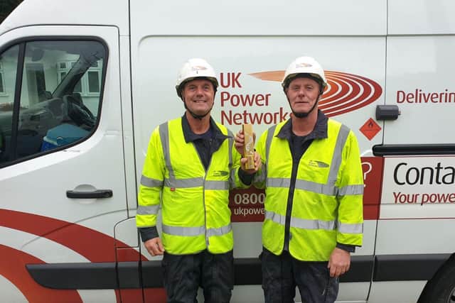 Brian and Tony Horsted from Portsmouth have won Linesperson Duo of The Year award from UK Power Networks