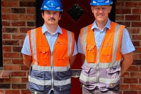 Award-winners Mark Wheeler and Bradley Sleeman from Nut Tree View