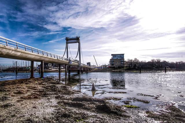 Millennium Bridge, Gosport. Picture: Neil Harris