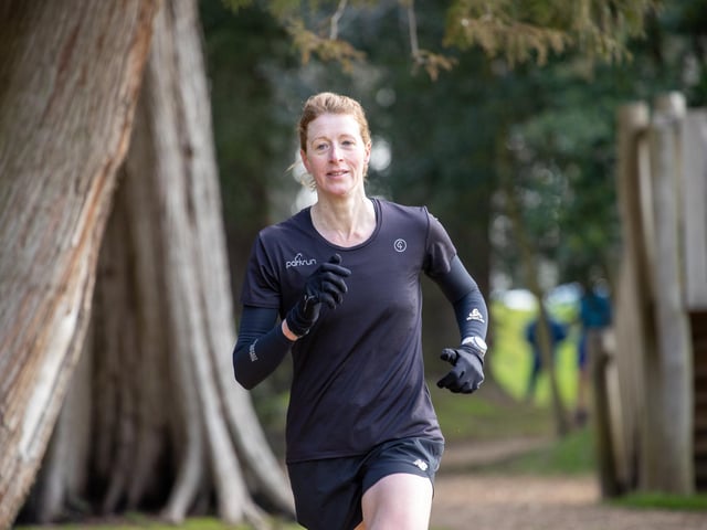 Competitors in Saturday morning's Havant parkrun at Staunton Country Park. Picture: Alex Shute
