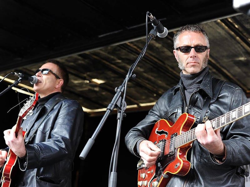 Emptifish at Record Store Day in Castle Road, Southsea, in April 2016.