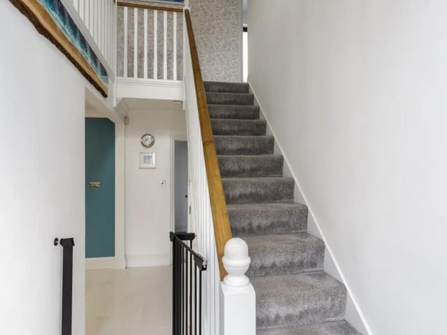 This home is on the market for £1,395,000 and for this price, a buyer will also get the freehold of the property as well as a number of desirable amenities including private parking.