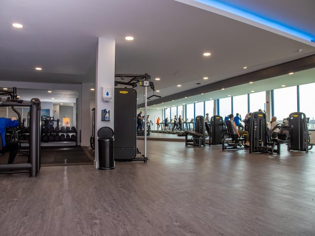 Pictured - New top of the range facilities have been installed.