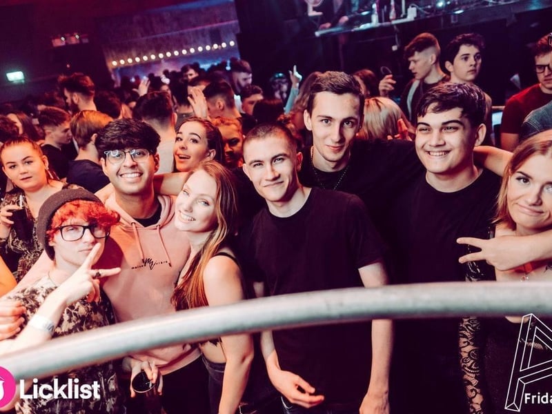 Clubbers in Pryzm.