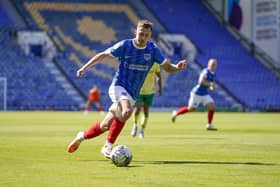 Gavin Whyte in action against Bristol City at Fratton Park. Picture: Jason Brown/ProSportsImages