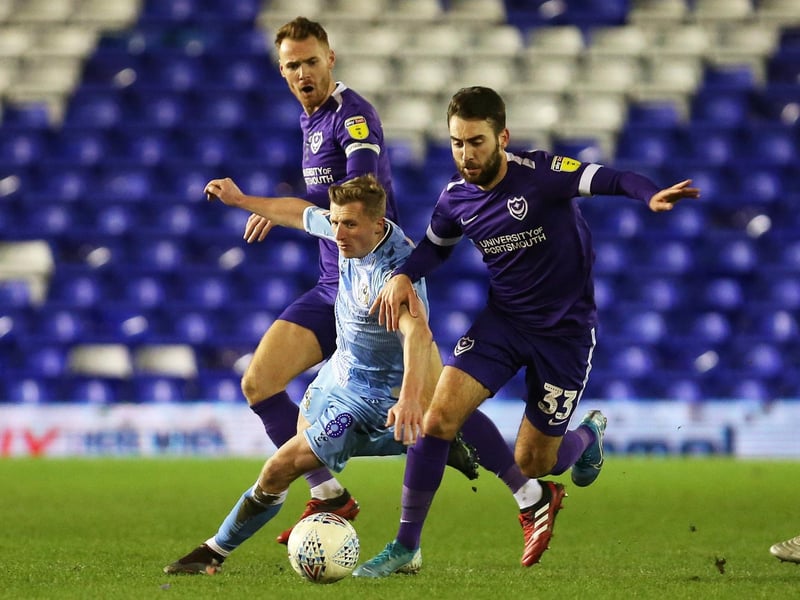 The lad from Fratton who climbed through the Pompey ranks and represented the club he supported, Ben Close cherished his time with the Blues more than most. The cultured midfielder was always a calming presence and won the 2019 Checkatrade Trophy, while produced an eye-catching cameo off the bench for the 2020 final. Picture: Kieran Cleeves/ProSportsImages/P