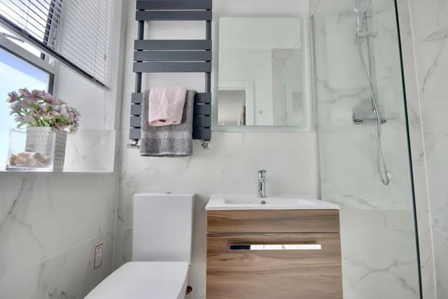 Another view from inside the bathroom.