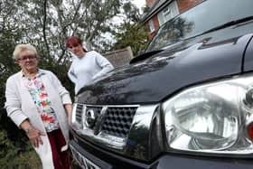 Janice Browning and her daughter Fiona Browning Picture: Chris Moorhouse