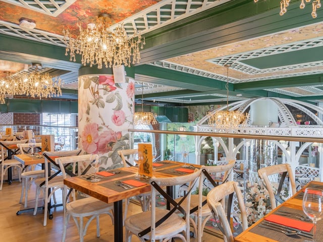 Giggling Squid will be officially opening the doors of its brand new venue in Gunwharf Quays on July 30. The former Loch Fyne site has been transformed into a botanical paradise with exceptional decor. Picture: Giggling Squid