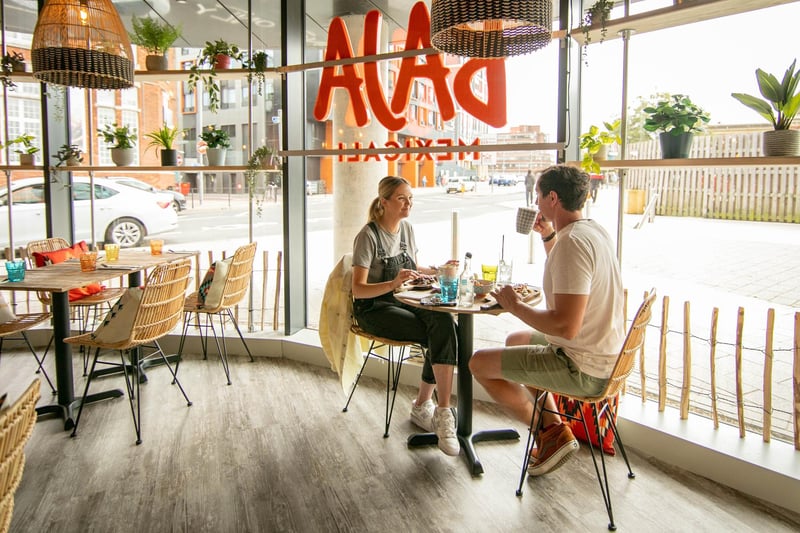 New Baja Mexican restaurant has opened at Portsmouth City Centre

Pictured:A couple dining at Baja, Stanhope Road, Portsmouth on Wednesday 13th September 2023

Picture: Habibur Rahman