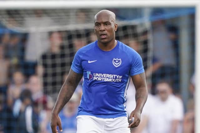 Andre Wisdom was one of five trialists used by Danny Cowley against the Hawks on Saturday.