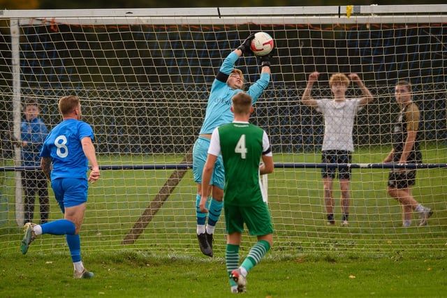 Moneyfields keeper Bailey Neil. Picture: Keith Woodland