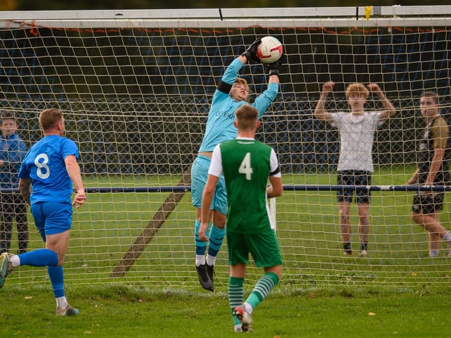 Moneyfields keeper Bailey Neil. Picture: Keith Woodland