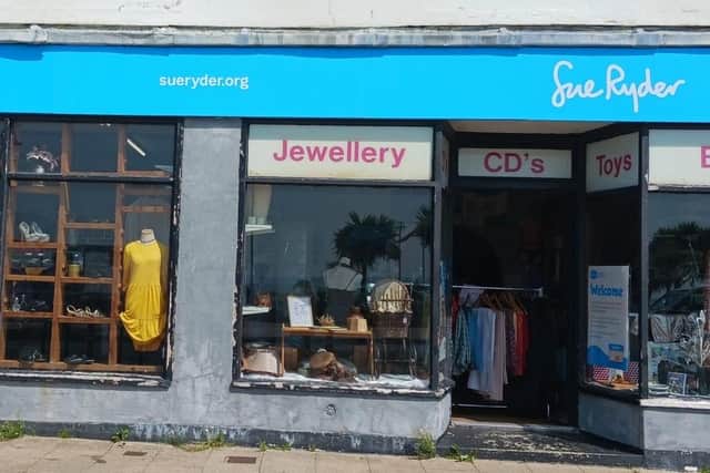 Sue Ryder's new shop at Marine Parade, Lee-on-the-Solent