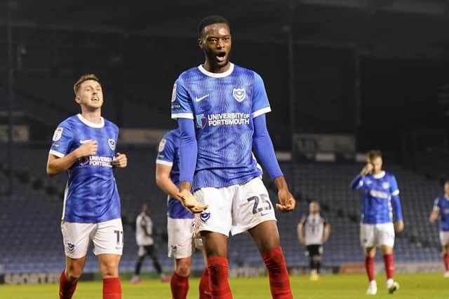 Abu Kamara has scored twice and contributed three assists in his Pompey career so far. Picture: Jason Brown