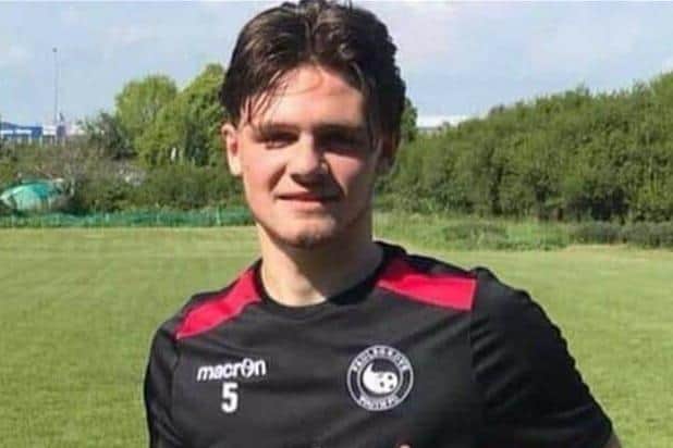 Josh Miroy, 17, was named on the Paulsgrove team sheet for the weekend win against Sway, with his picture and shirt in the home club's dressing room.