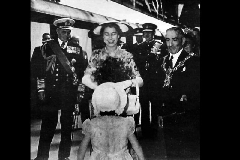 HRH Princess Elizabeth visits Portsmouth
On July 20, 1951 HRH Princess Elizabeth arrived at Portsmouth & Southsea railway station
