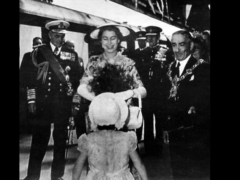 HRH Princess Elizabeth visits Portsmouth
On July 20, 1951 HRH Princess Elizabeth arrived at Portsmouth & Southsea railway station