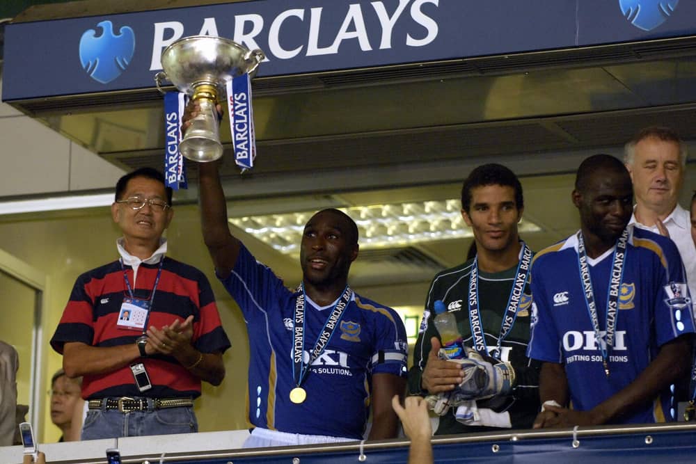 Pompey won the Barclay's Asia Trophy final against Liverpool on penalties in July 20017 in Hong Kong.