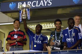 Pompey won the Barclay's Asia Trophy final against Liverpool on penalties in July 20017 in Hong Kong.