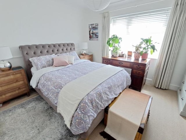 Each bedroom is spacious and modern and the property is ideal for a family.