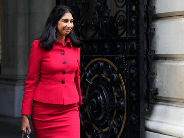 British home secretary Suella Braverman. Picture: Carl Court/Getty Images.