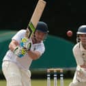 Sarisbury's Jack Lovett hit a half-century in his side's National Village Cup win over Sparsholt. Picture: Keith Woodland.