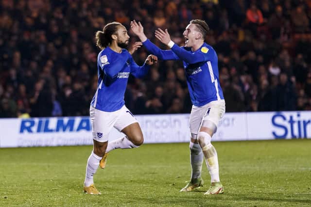 Pompey are currently enjoying their longest unbeaten run under Danny Cowley’s stewardship. (Photo by Daniel Chesterton/phcimages.com)